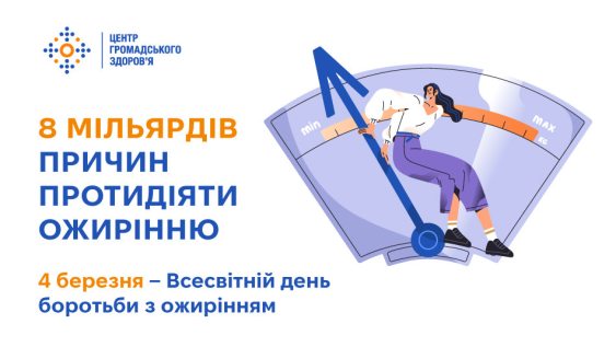 8 мільярдів причин протидіяти ожирінню