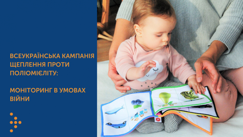 Всеукраїнська кампанія щеплення проти поліомієліту: робота в областях станом на 3 травня 2022