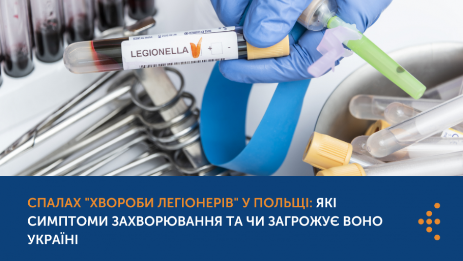 Спалах "хвороби легіонерів" у Польщі: які симптоми захворювання та чи загрожує воно Україні