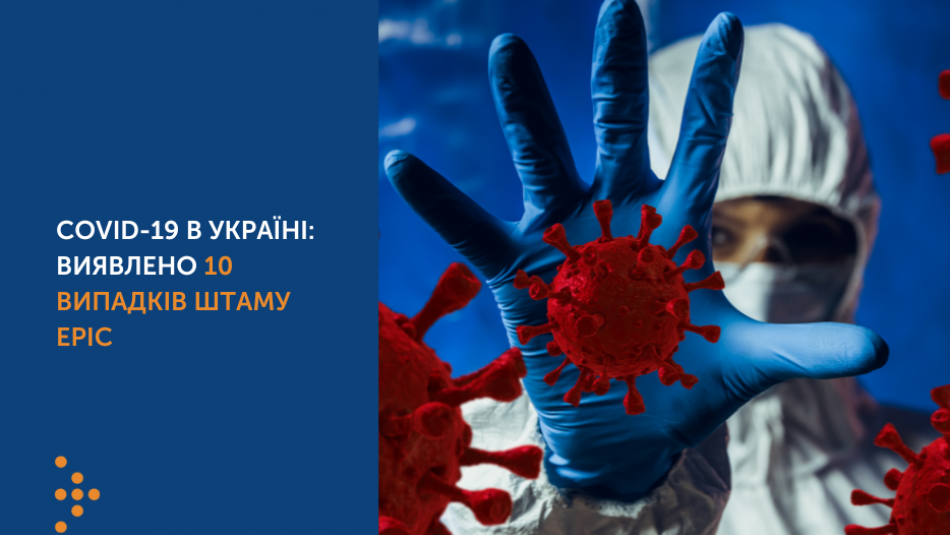 COVID-19 в Україні: виявлено 10 випадків штаму ЕРІС