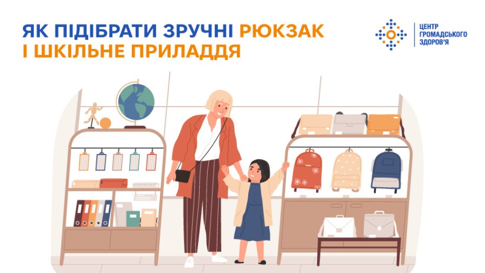 Підготовка до школи: як підібрати зручні рюкзак і шкільне приладдя