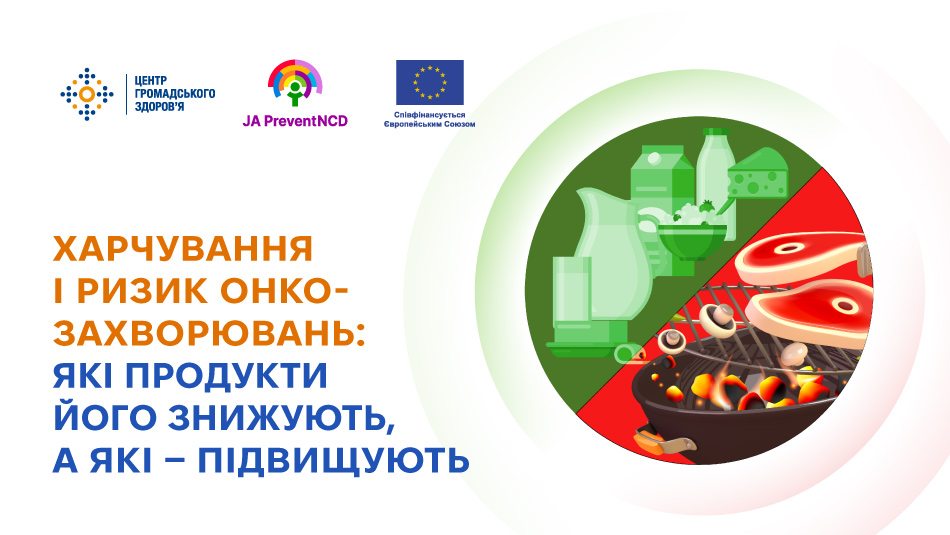Харчування і ризик онкозахворювань: які продукти його знижують, а які — підвищують 